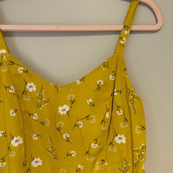 Yellow Floral Dress - Picture 2 of 4